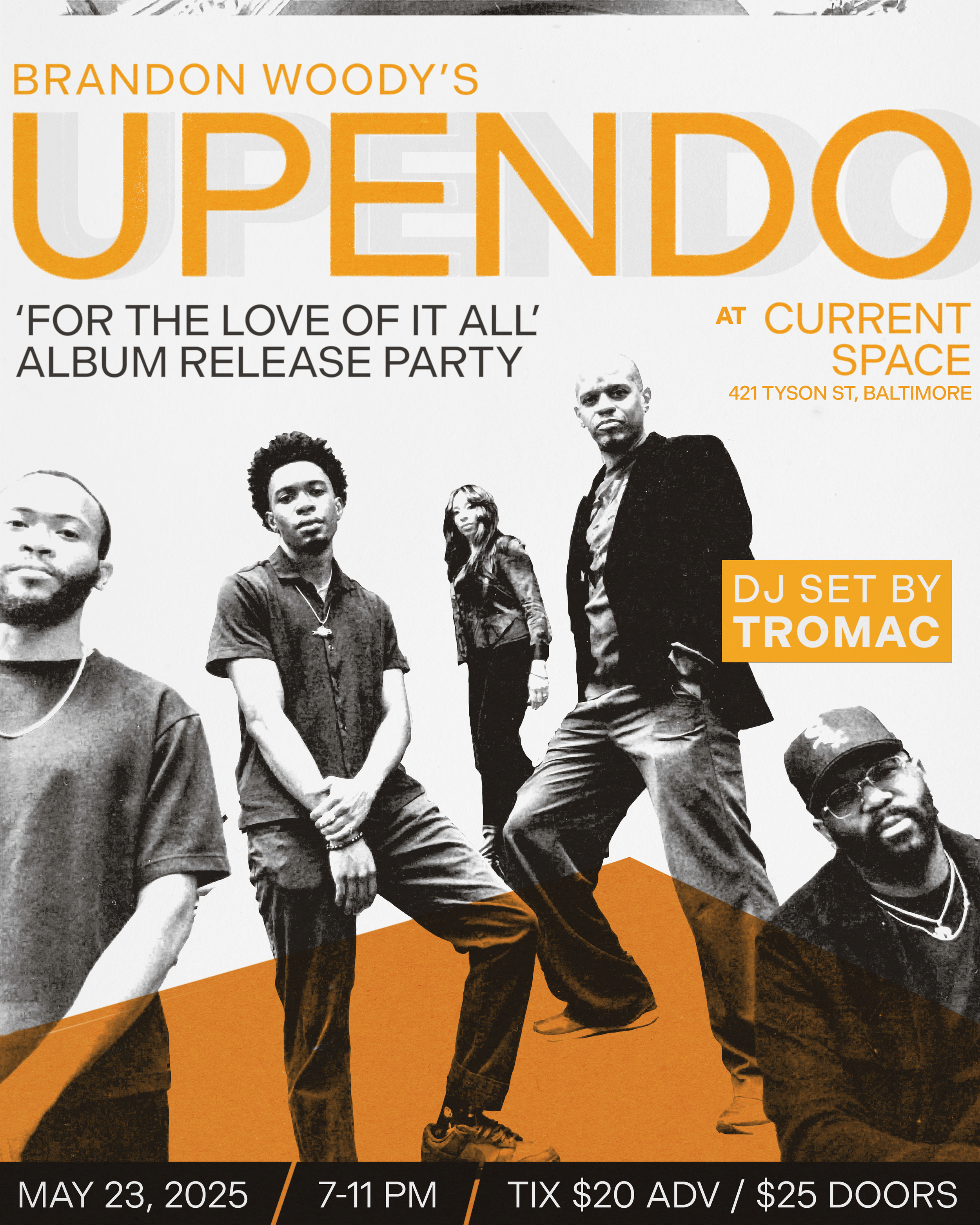 Calendar — Brandon Woody Music